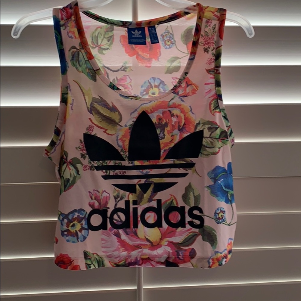 Adidas crop shirt
